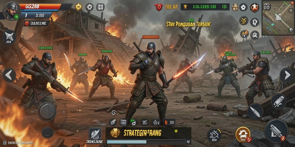 Gameplay seru dan strategi mendalam dalam GG288.