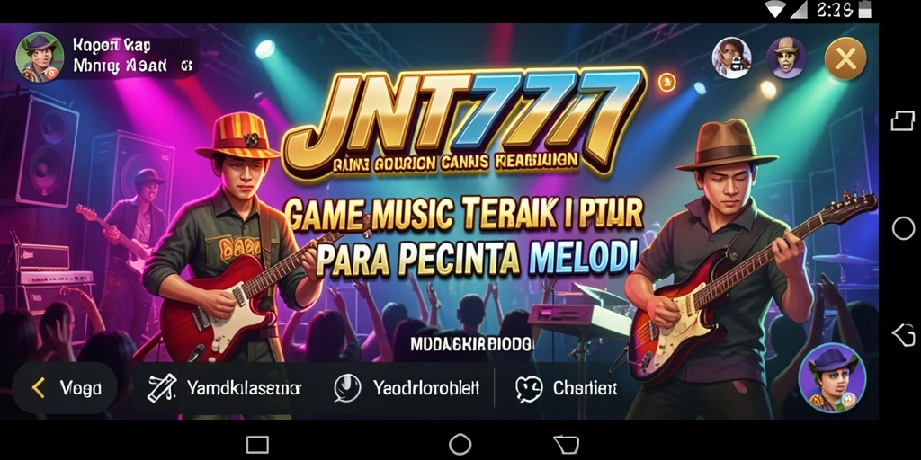 Tampilan permainan JNT777 yang penuh warna dan interaktif.
