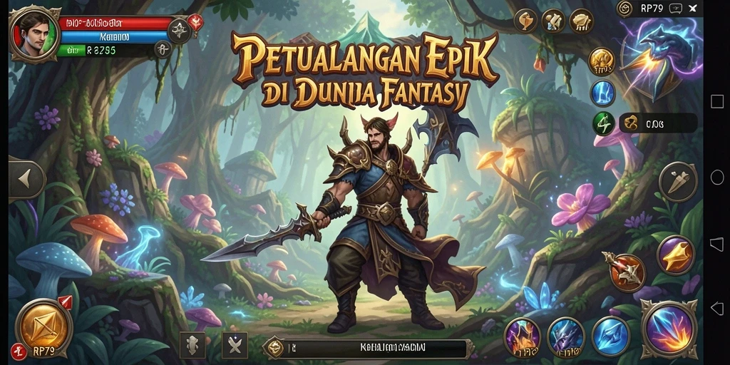 Tangkapan layar gameplay <strong>RP79</strong> menampilkan petualangan RPG yang mendebarkan dan menawan.